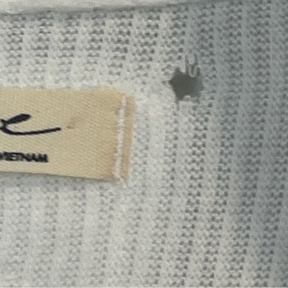 Free People Hold Me Close Top Ivory Size - Picture 8 of 8